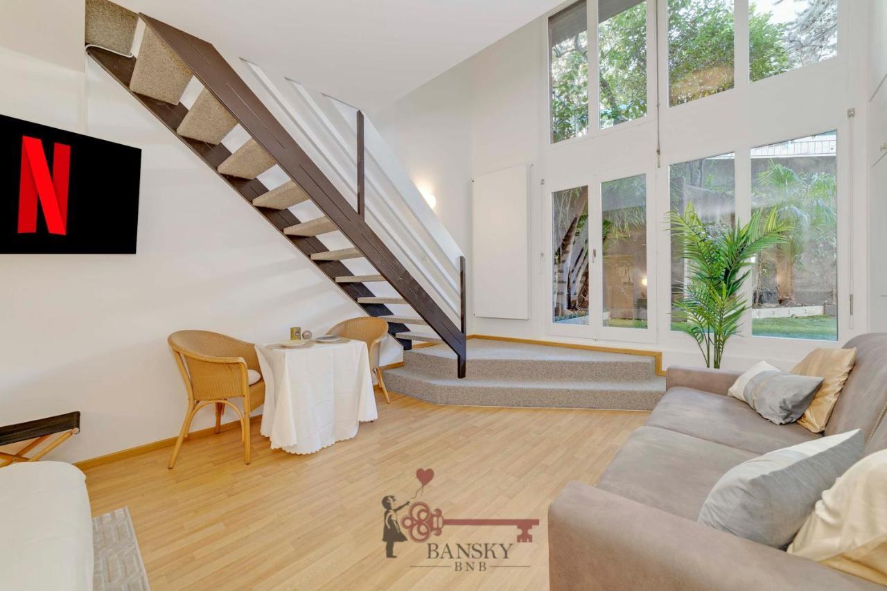 Ferienwohnung Duplex Loft In Lugano Center With Garden, Wi-Fi -By Easylife Swiss Exterior foto